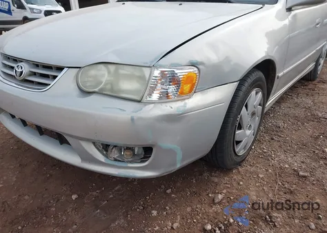 2002 Toyota Corolla S z USA, uszkodzony, nr VIN 2T1BR12E72C537566